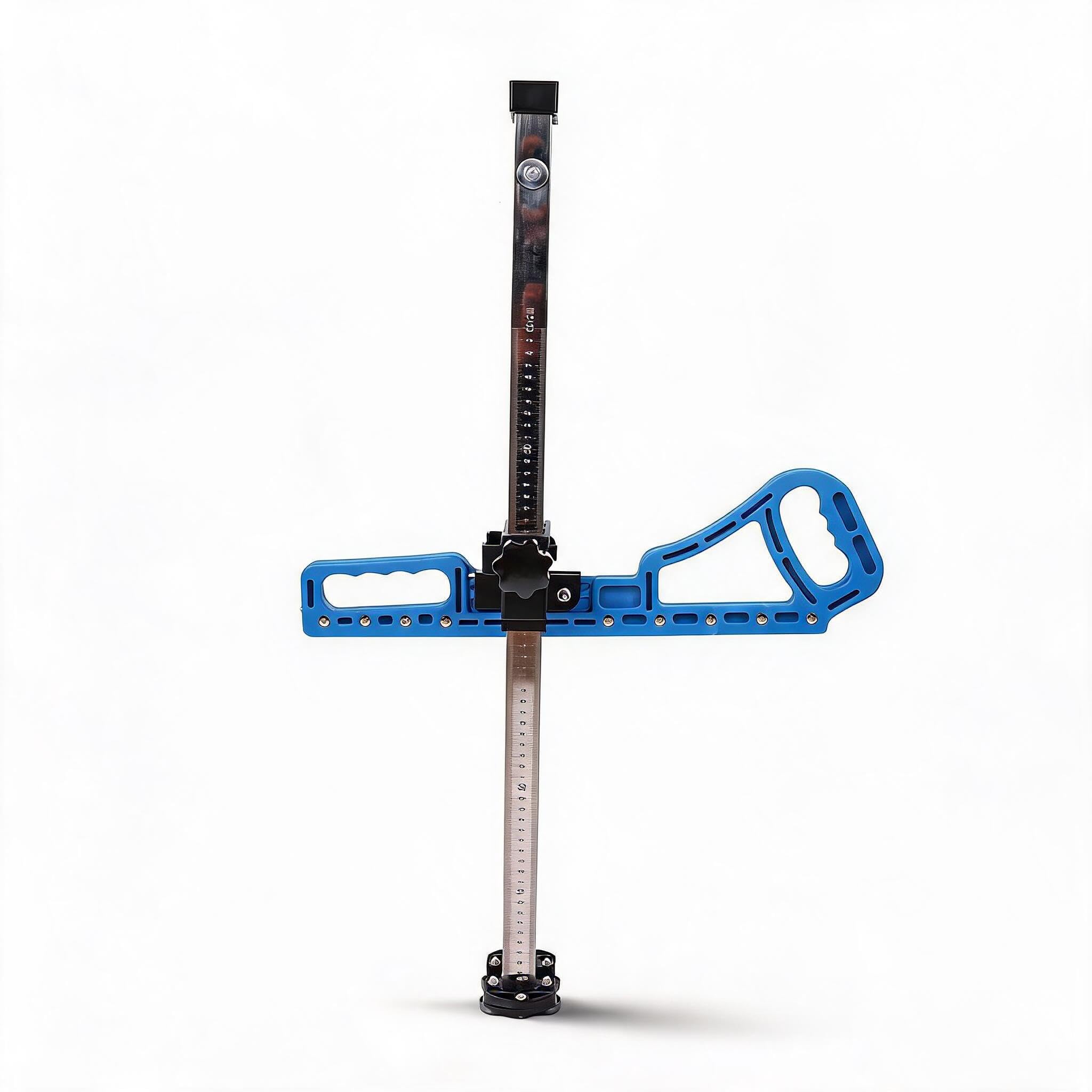 Bewinner Outil de Coupe Pliable pour Cloisons Sèches - Ripper en T Carré avec Lame Réglable 2 à 60 Cm - Coupe Précise et Sûr pour Plâtre et Plaque de Gypse
