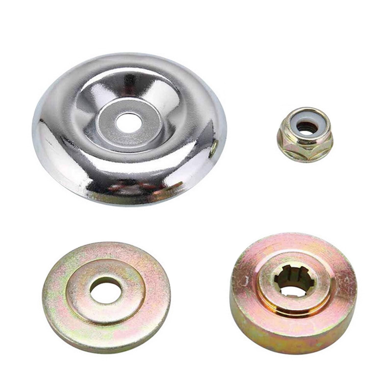 Effective Grass Trimmer Head Upper Lower Pressure Plate Counternut Protective Caps Addition to Your Garden Tool
