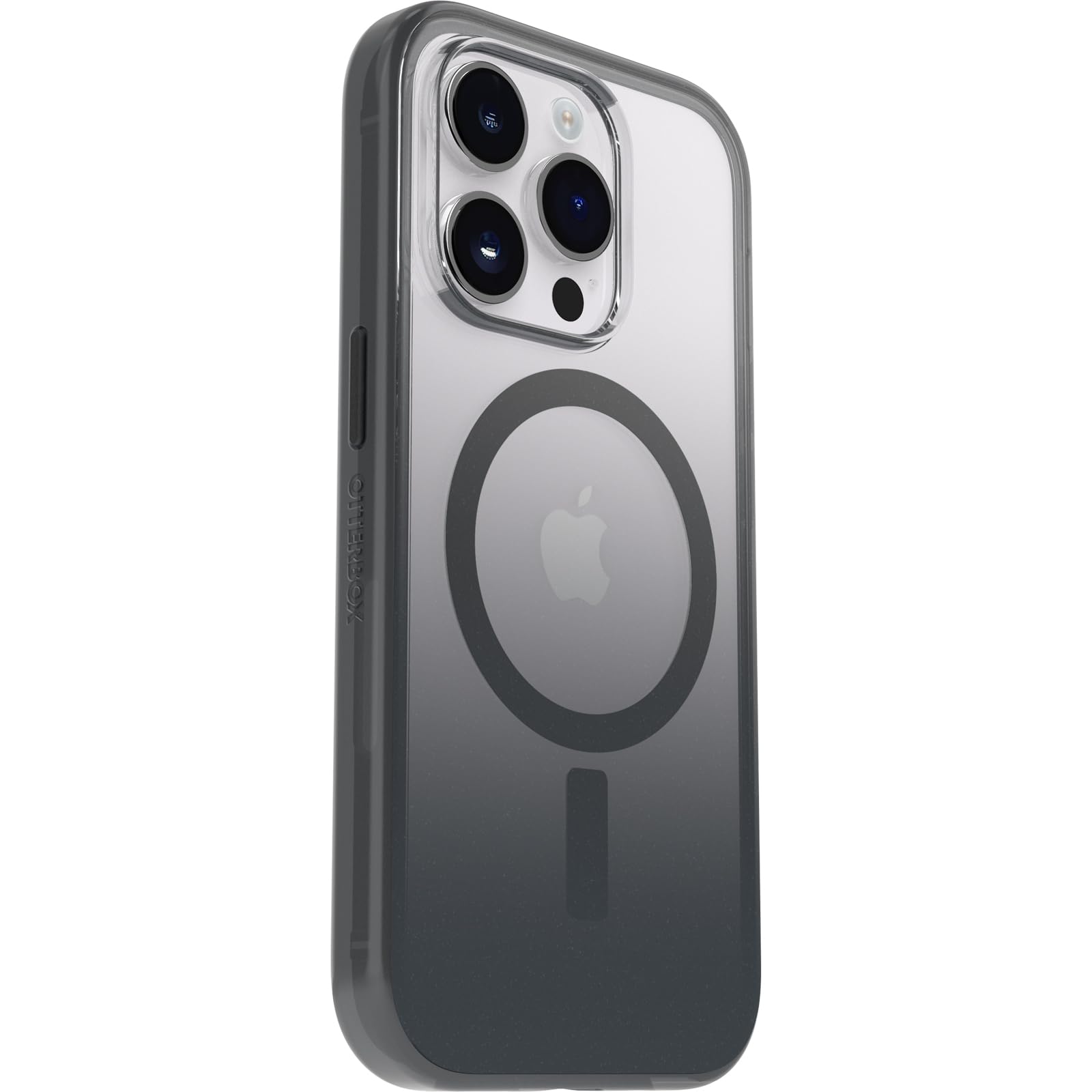 OtterBox Cover Serie Clear Case con MagSafe per iPhone 14 Pro, Resistente a Shock e Cadute, Ultra Sottile, Protettiva, Testata 2x vs le norme anti caduta MIL-STD 810G, Obsidian