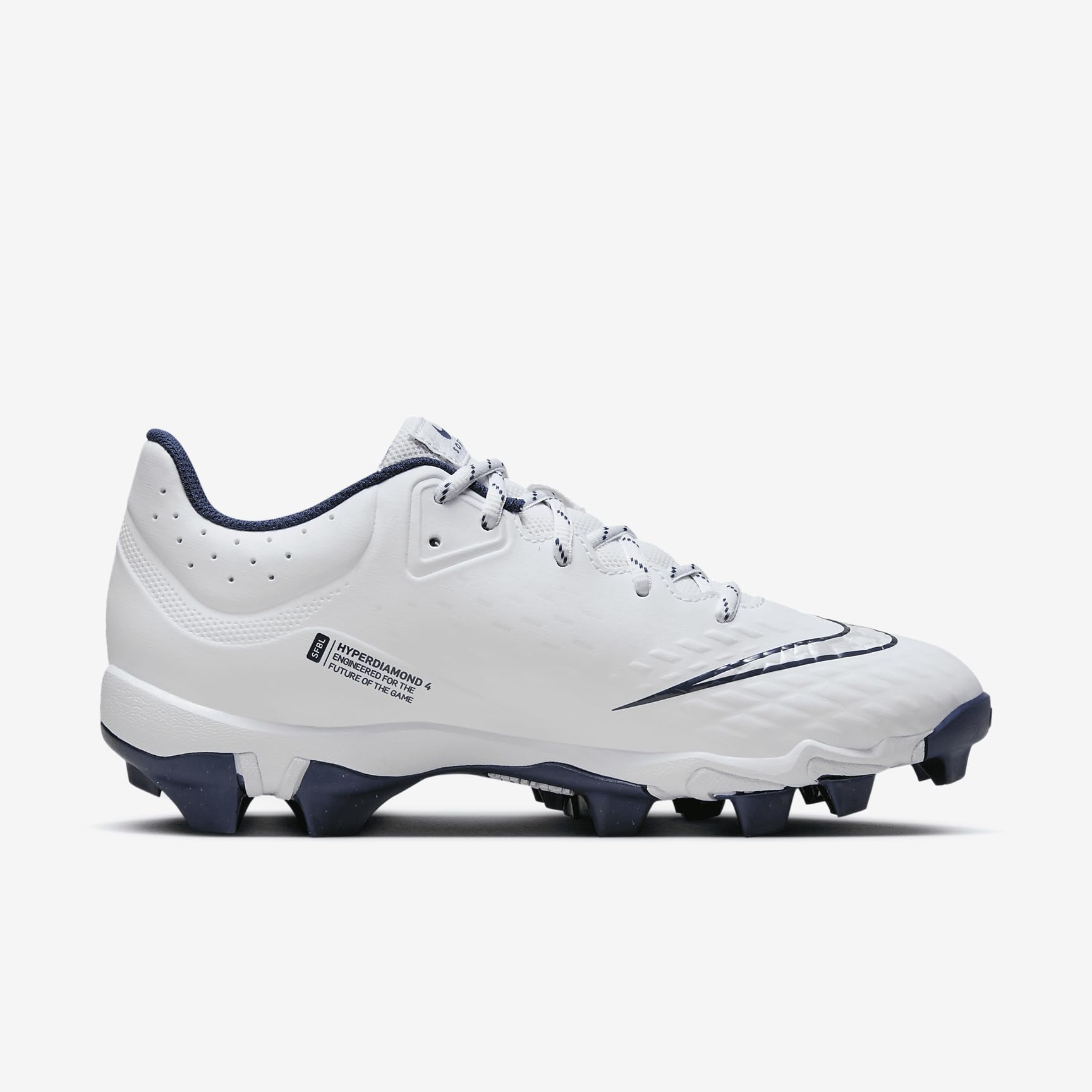 Nike Hyperdiamond 4 Keystone Buty do softball damskie FZ0920-103 biały platyna czysty granatowy