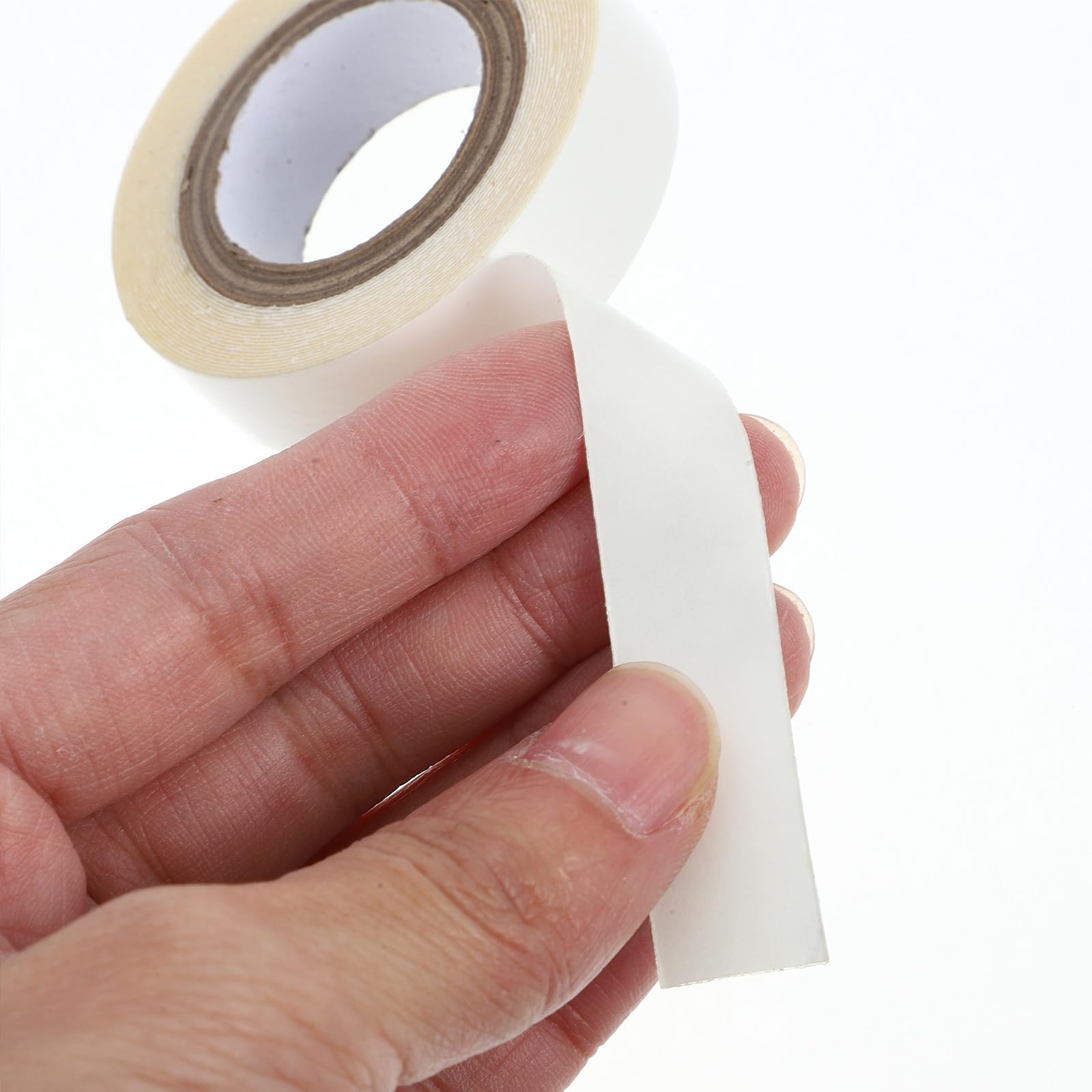 KICHOUSE 1rollo Cinta Adhesiva Doble Cara para Pelucas sin Costuras Fuerte y Cómoda para Extensiones y Prótesis Capilares
