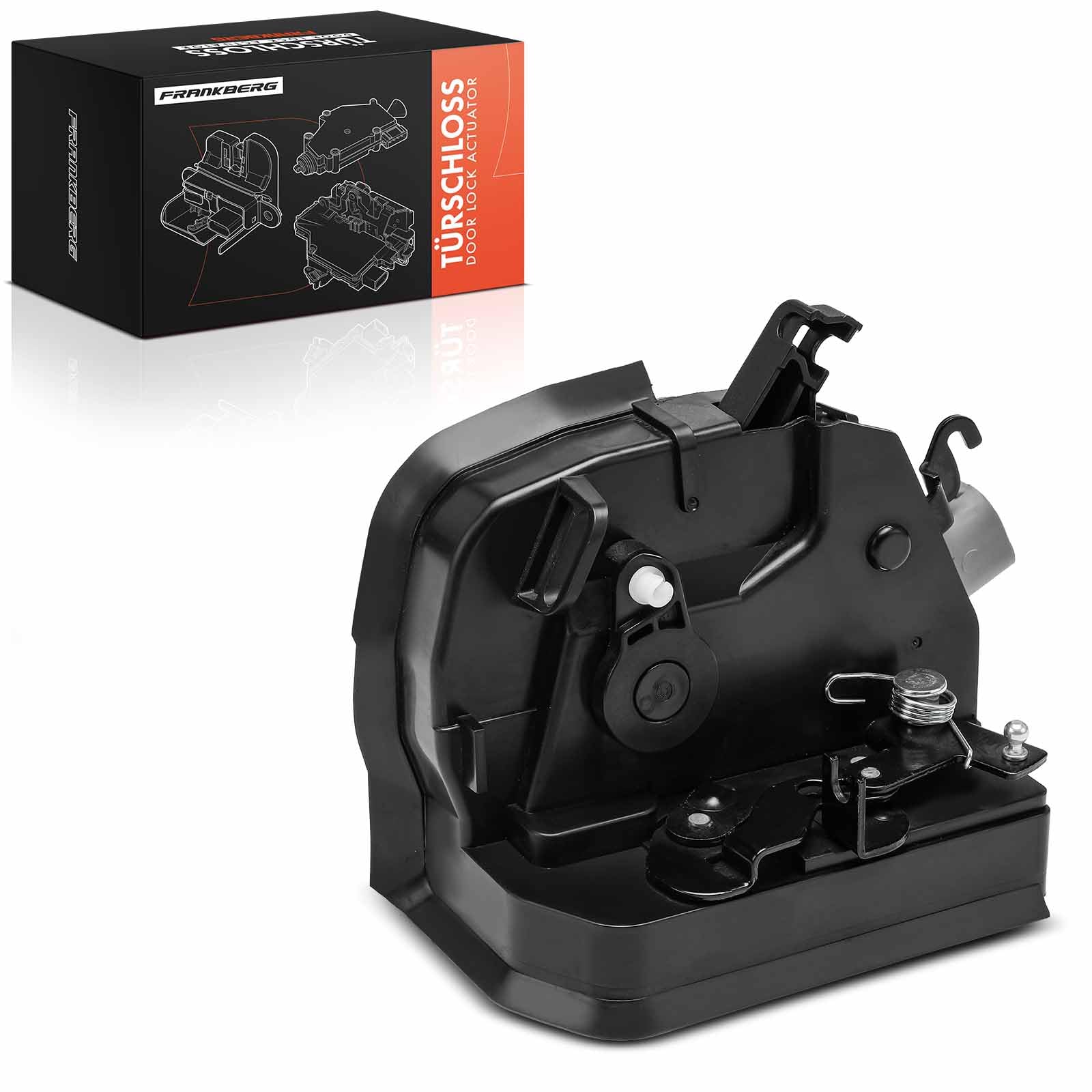 Frankberg Cerradura de puerta, motor de ajuste trasero derecho, 7 pines, compatible con X5 E53 3.0d 3.0i 4.4i 4.6is 4.8is SUV 2000-2006 Replace# 51228402602