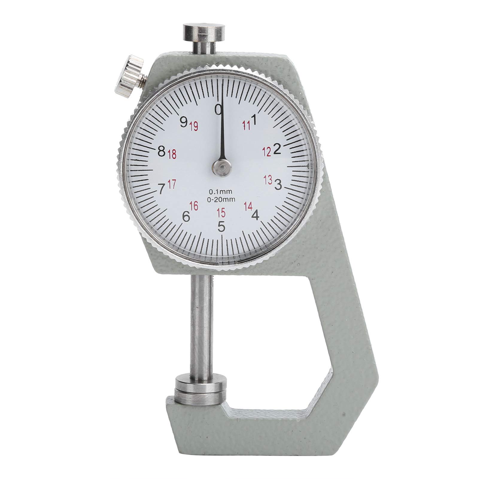 ZJchao Gauge d'épaisseur, Compacte et Portable ， 0‑20 Mm Précision Épaisseur Outil de Mesure pour Mesurer les Montres, les Bijoux, le Cuir, la Tôle, le Papier, le Film, le Fil et d'autres