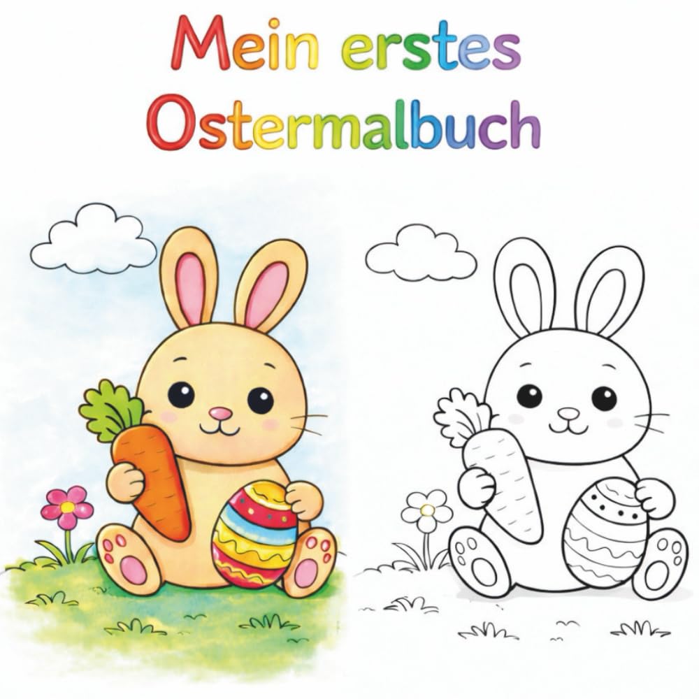 Mein erstes Ostermalbuch