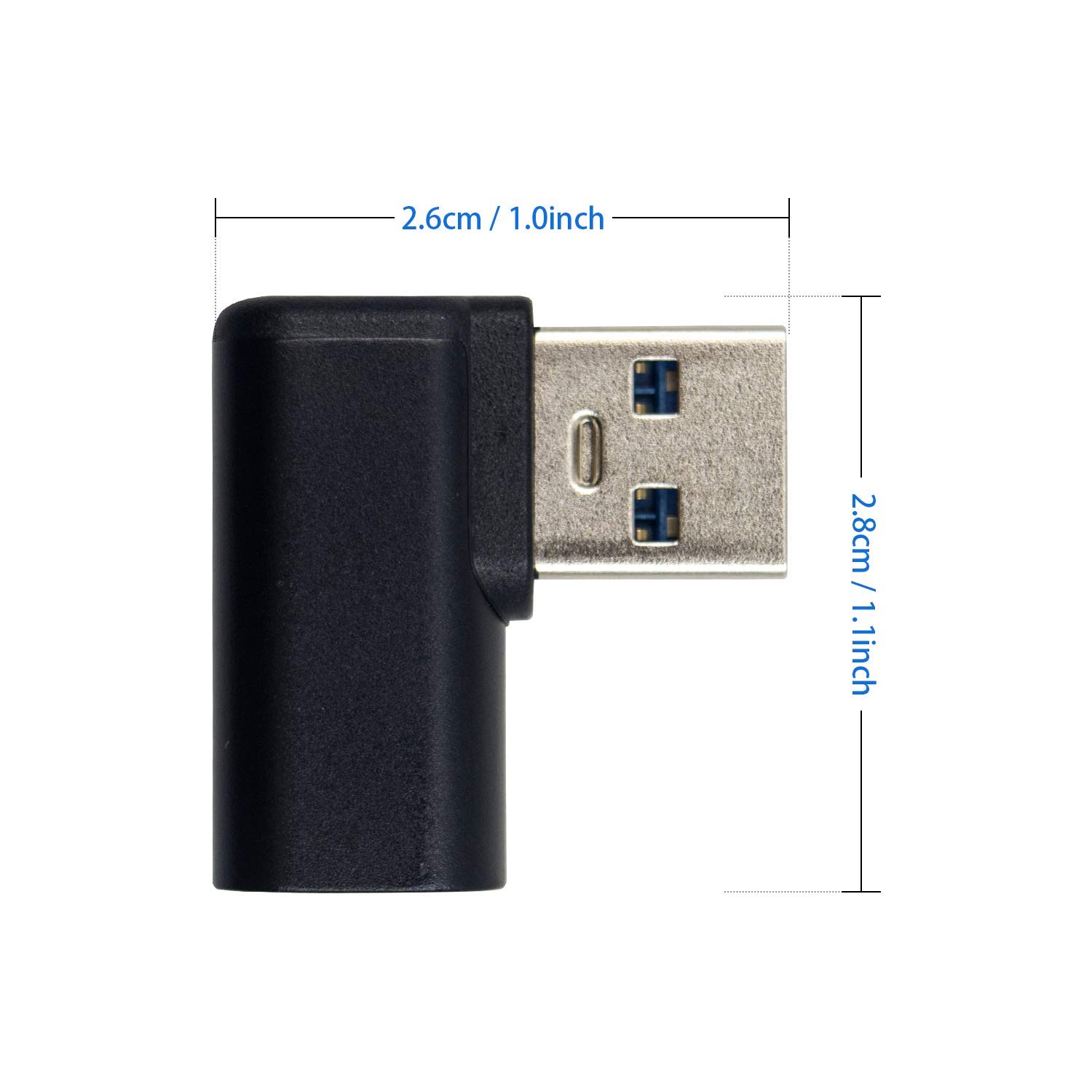 Adattatore USB-C A USB 90° (2 Pezzi) - 10 Gbps Per IPhone 15, MacBook, IPad E Dispositivi USB-C - Foto 7