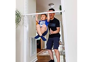 Hangtime Door System: Pull-up Bar System - Helps Kids Develop Physical Strength and Accelerates Milestones