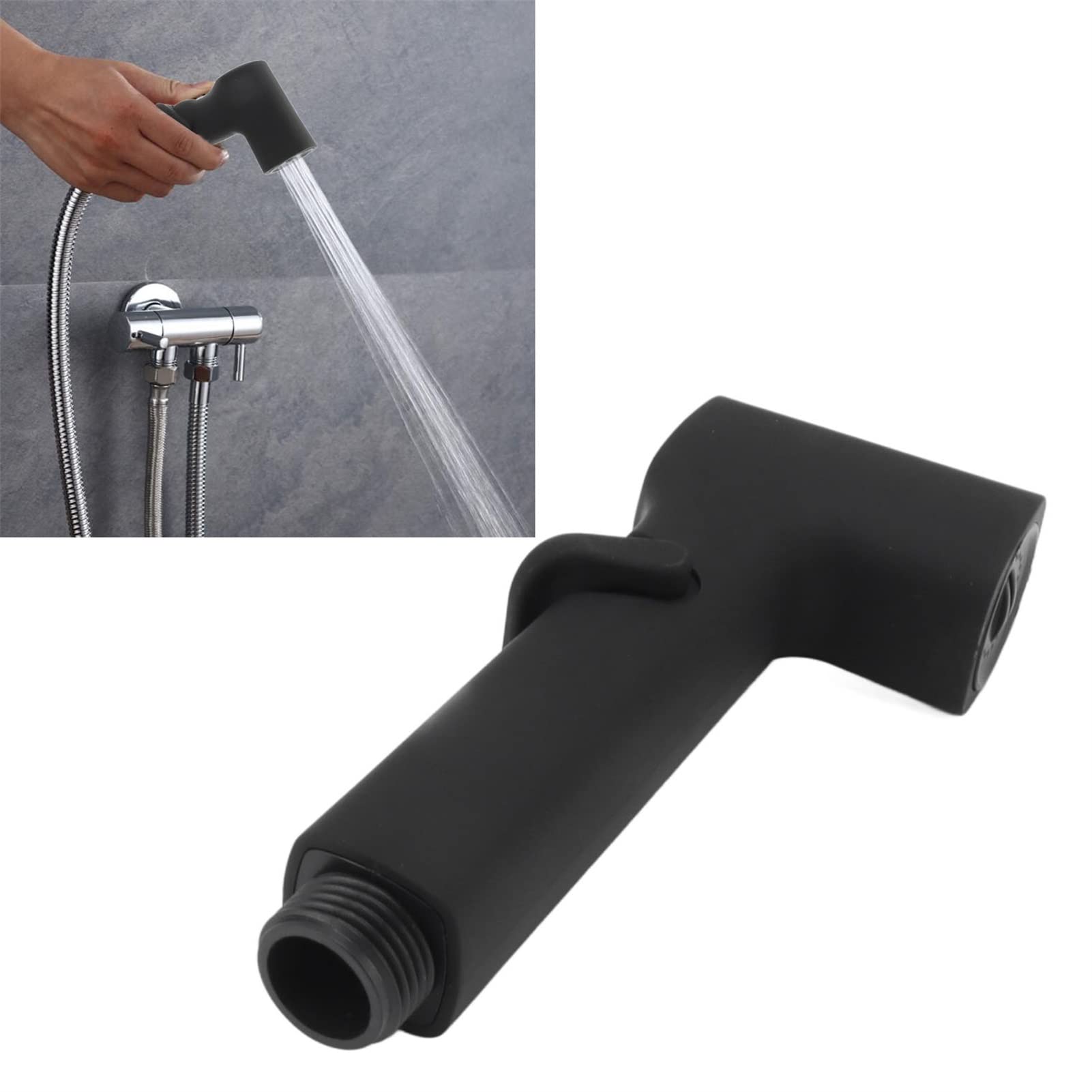 Topyond Bidet Sprayer Handheld Bidet Attachment for Toilet Adjustable Water Pressure Control Head Only ABS Lightweight for Feminine