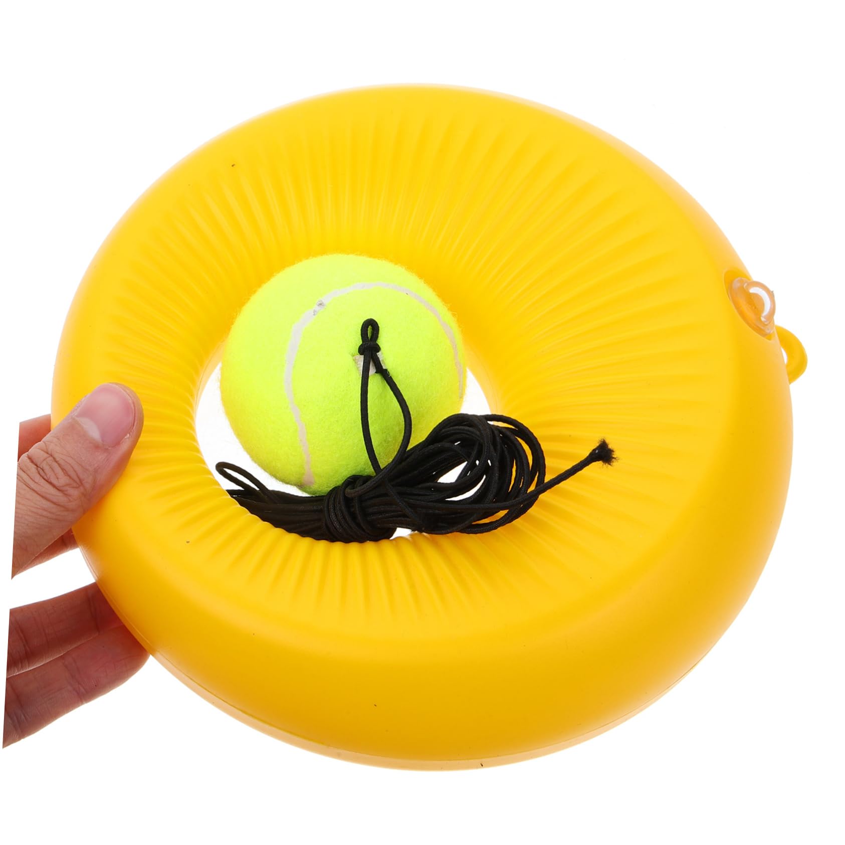 BESPORTBLE 1 Set Self Study Tennis Training Base Portable Sports Prop for Individual Practice Compact Design for Home Outdoor Use Skills Performance for All Skill Levels