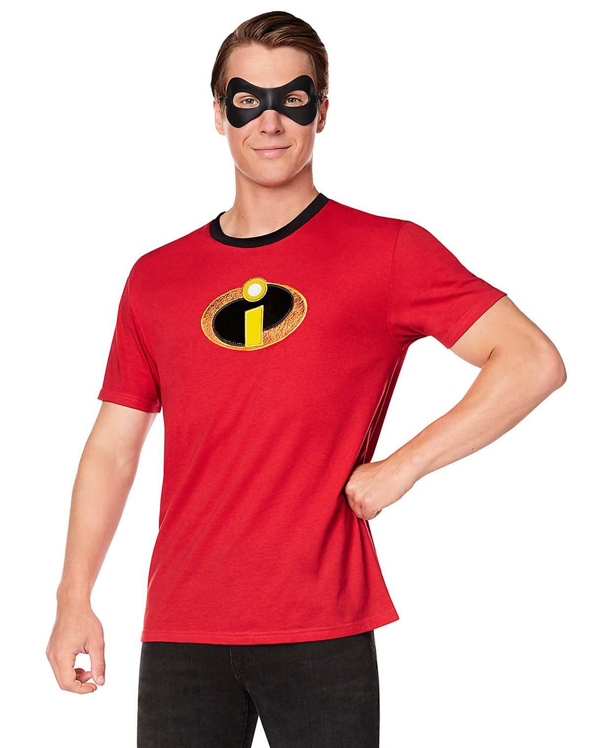 Spirit Halloween The Incredibles Adult Mr. Incredible Costume Kit | Officially Licensed | Quick & Easy Outfit