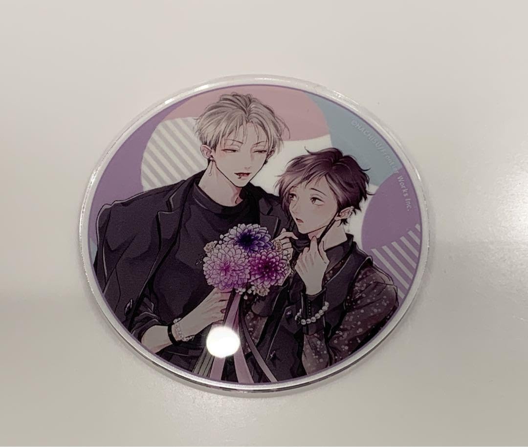 甘くて熱くて息もできない　グラッテ　アクリルコースター　蜂巣 ドラマCD「甘くて熱くて息もできない 3」発売記念グラッテ | Gratte