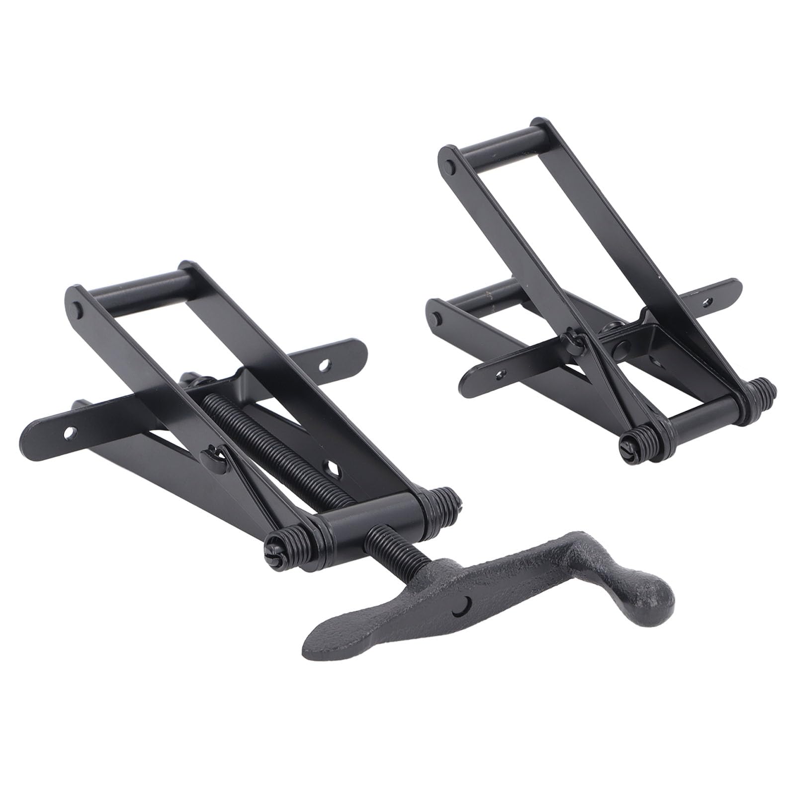Juego de abrazaderas de liberación de presión de 4 vías de aleación de aluminio para carpintería - de fijación de esquinas de paneles de madera para tableros de hasta 6 pulgadas