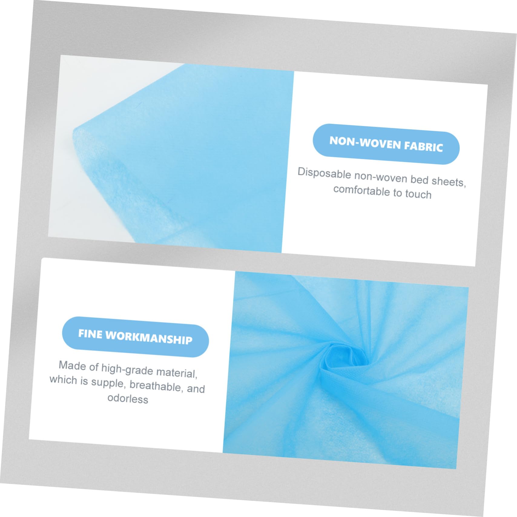 Beavorty 10pcs One-time Use Bed Sheets Massage Therapy Linen Breathable Spa Supplies