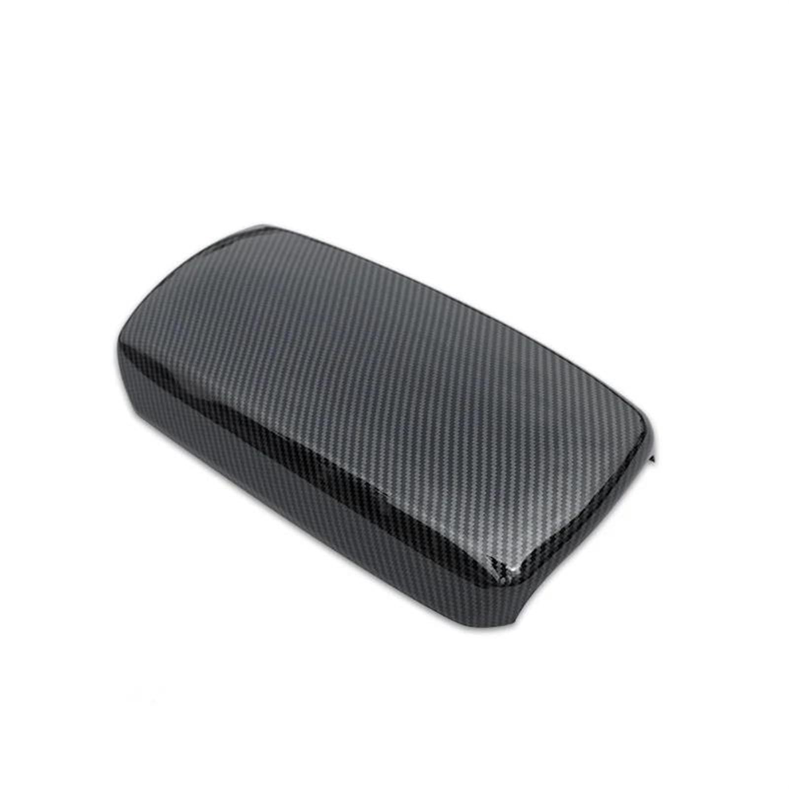 Car Center Console Armrest Box Protective Cover Stickers for Corolla E210 2019-2023 Hybrid ABS Accessories(Carbon Fiber)