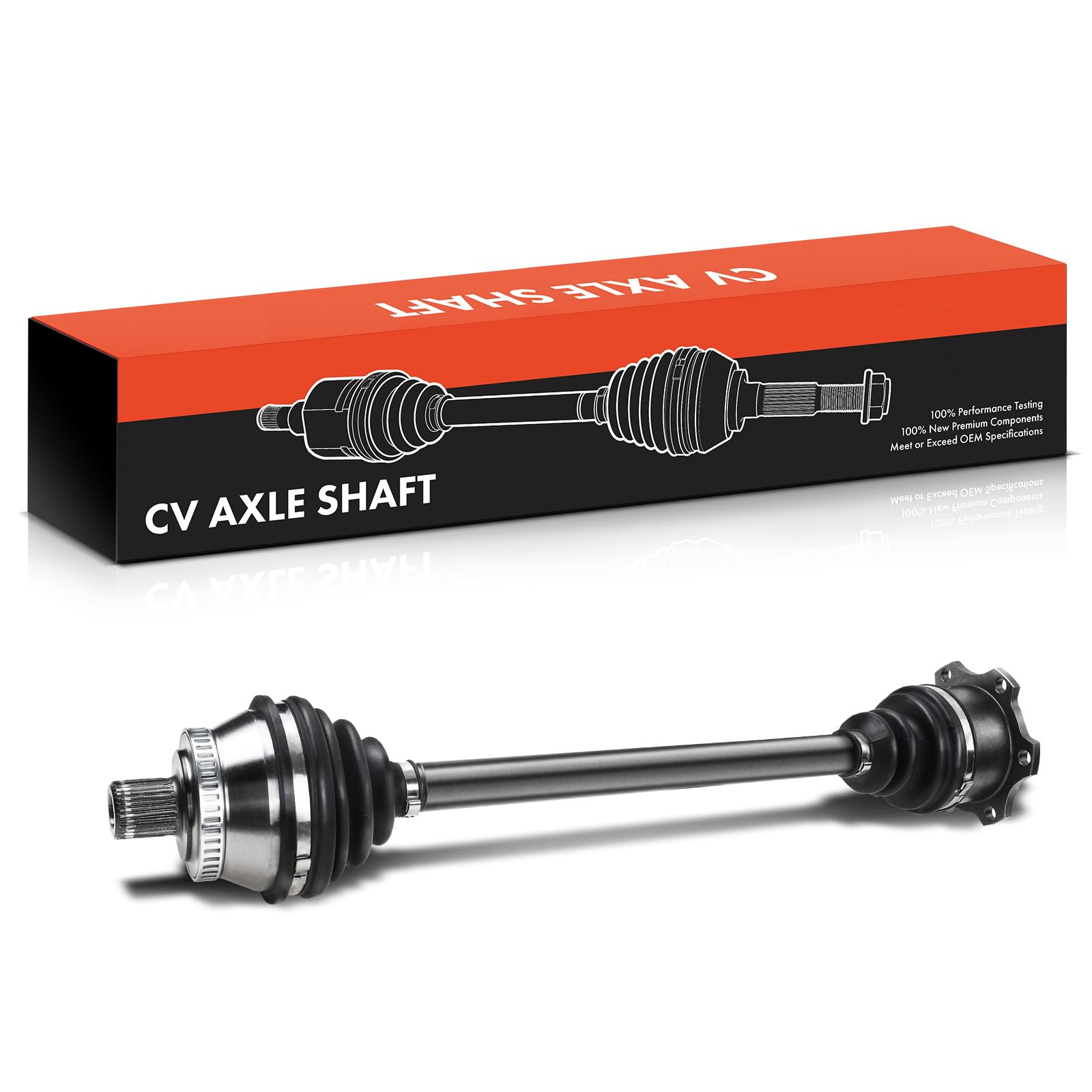 Frankberg Eje motriz Eje de transmisión Caja de cambios manual ABS Ring Eje delantero Compatible con A4 8D2 A4 Avant 8D5 A6 4B2 A6 Avant 4B5 Superb I 3U4 P.a.s.s.a.t 3B2 Replace# 8D0407272BB