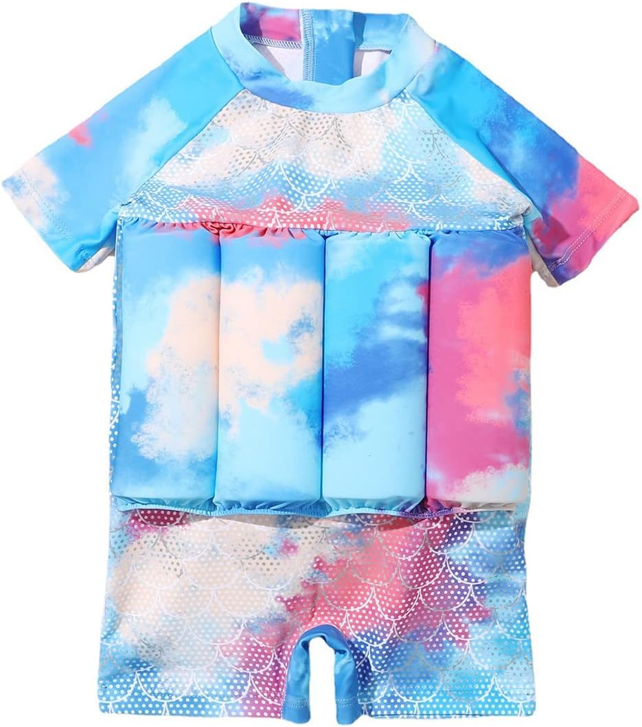Kids Baby One-Piece Floatation Swimsuit