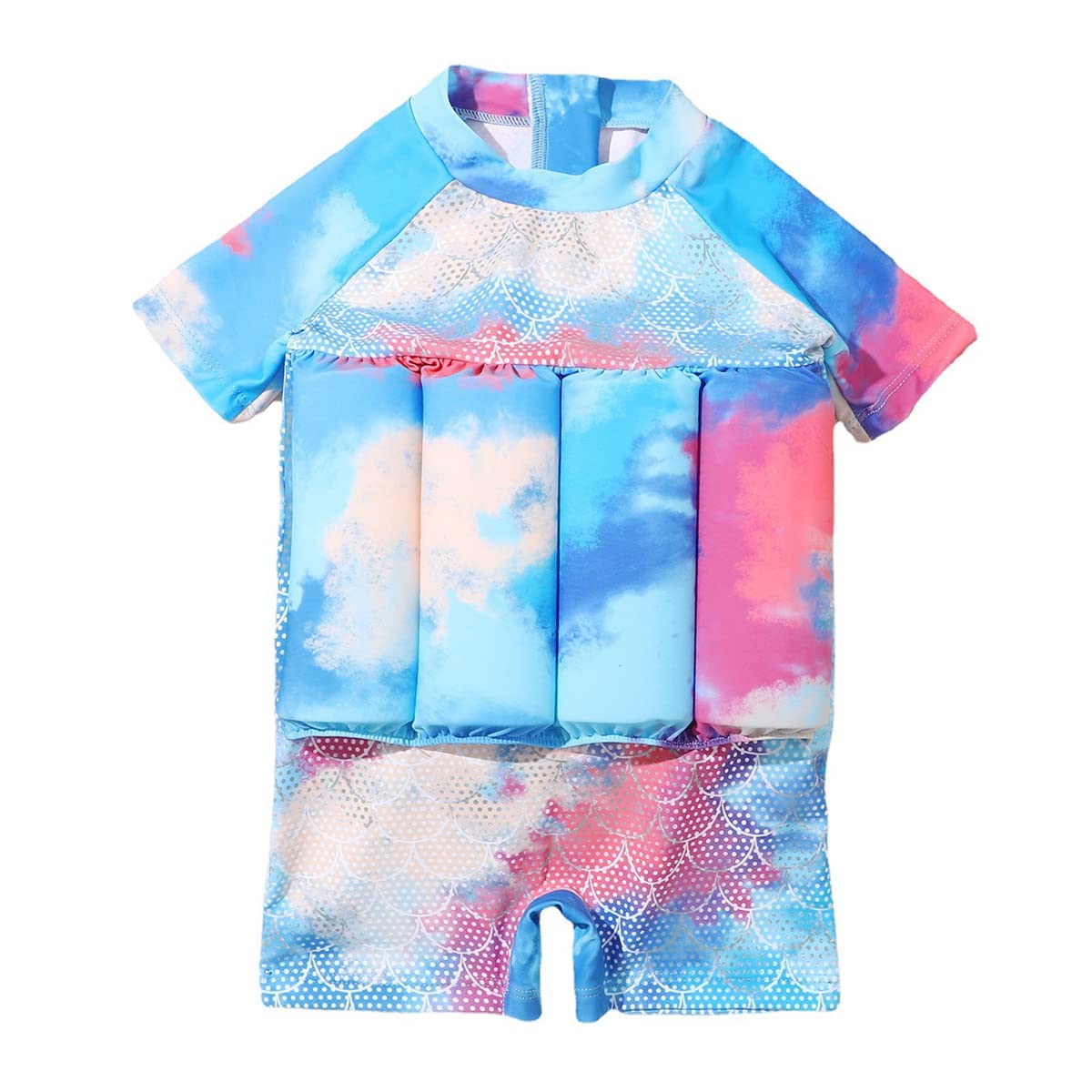 Kids Baby One-Piece Floatation Swimsuit