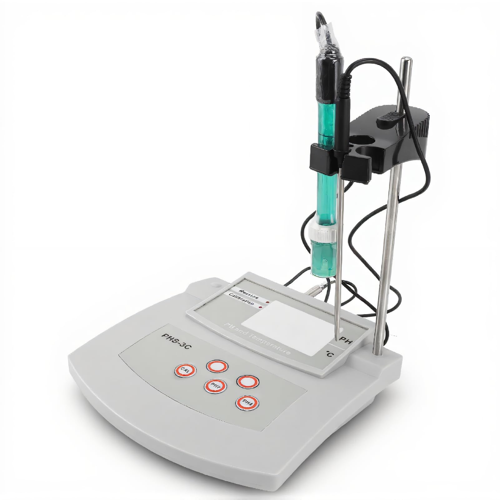 PH-mètre de Laboratoire de Paillasse, PH-mètre de Paillasse, PH-mètres de Laboratoire, PH-mètre de Laboratoire D'étalonnage Automatique de (Prise UE 230V)