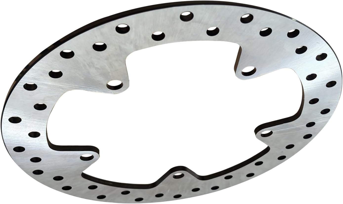 Motorcycle Rear Brake Rotor Disc Compatible with BMW F650GS/F700GS/F750GS/F800GS/F800GTF800ST F850GSABS F900XR S1000XR K1200S K1200R R1200GS R1200ST/R NINE T 1200/K1300R ABS/K1300S/K1600GT