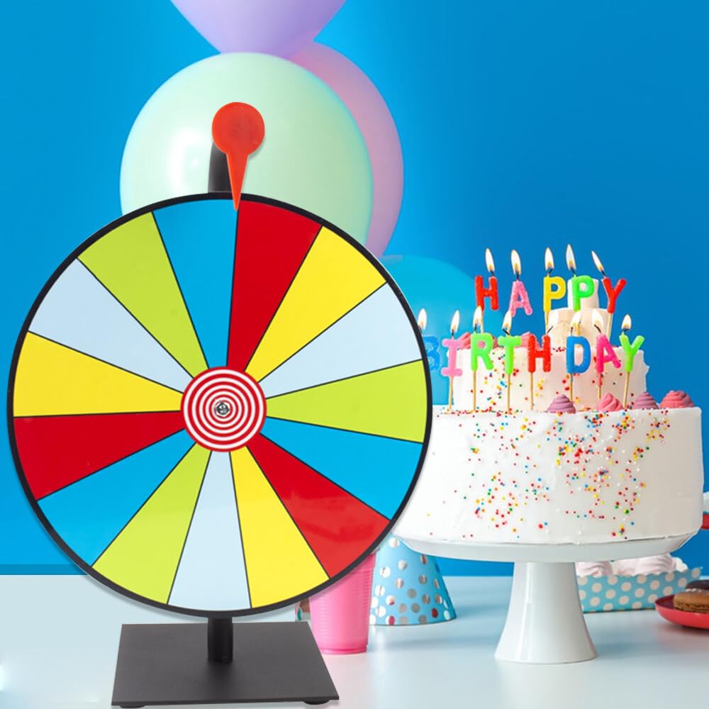 Rueda De La Fortuna Giratoria Con 8 Ranuras – Incluye Marcador Y Borrador, Base Antideslizante, Ideal Para Juegos De Mesa, Fiestas Y Promociones