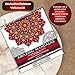 Adult Coloring Book - Amazing Mandalas Series - Volume III
