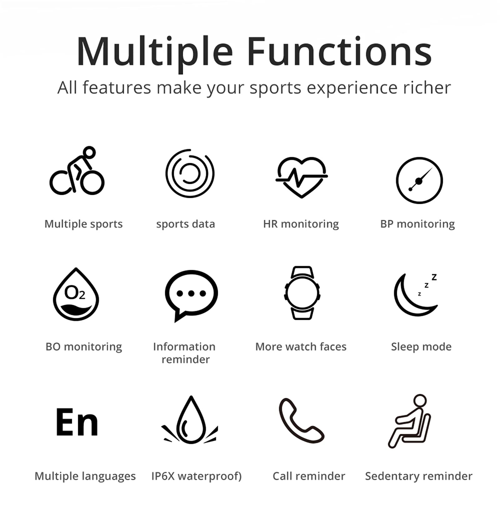 Inteligentne zegarki do telefonów z systemem Android i iOS Smartwatch Fitness Tracker Fitness Watch męskie i damskie zegarki sportowe (kamuflaż)