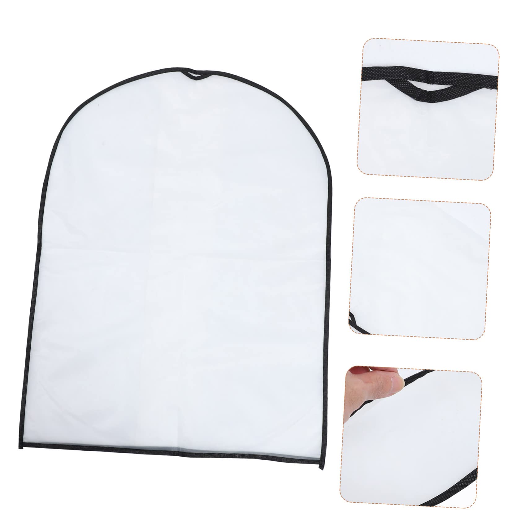 10piezas Bolsa Polvo De Fundas Para Guardar Vestidos y Ropa Funda Para Armario Transparente Para Colgar Ropa Casa o Dormitorio