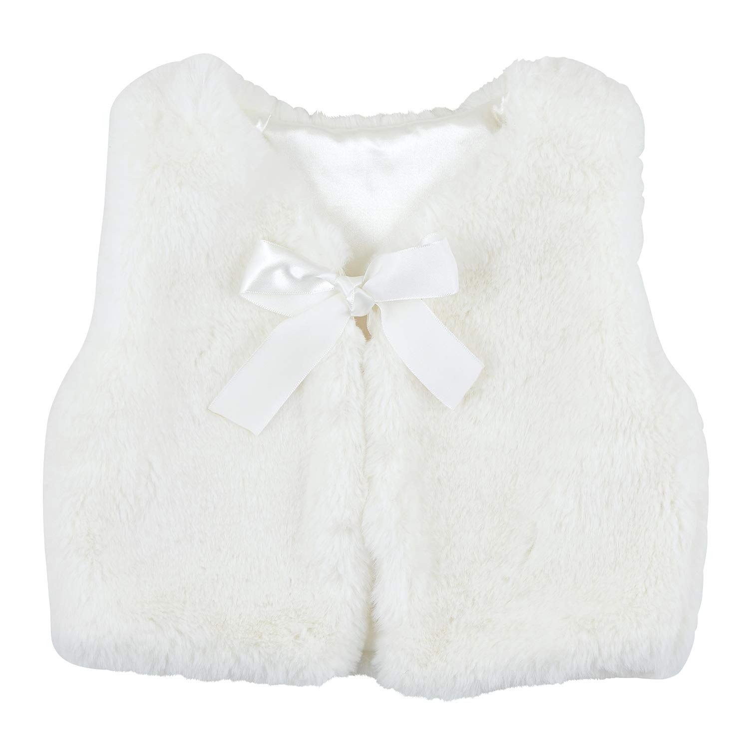 Stephan Baby Faux Fur Collection, My Little Faux Fur Vest, Pink, Fits 6-18 Months : Baby