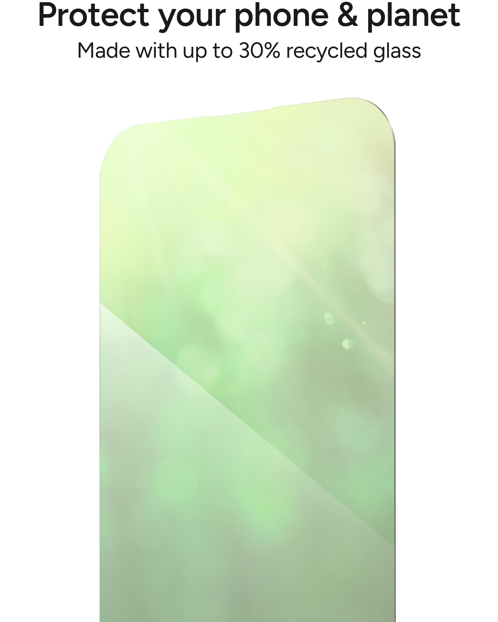 ZAGG InvisibleShield Glass XTR4 - Protector de pantalla de cristal templado para iPhone 16e (6,1 pulgadas), filtro de luz azul, fácil aplicación, reforzado con grafeno, antigolpes (transparente)