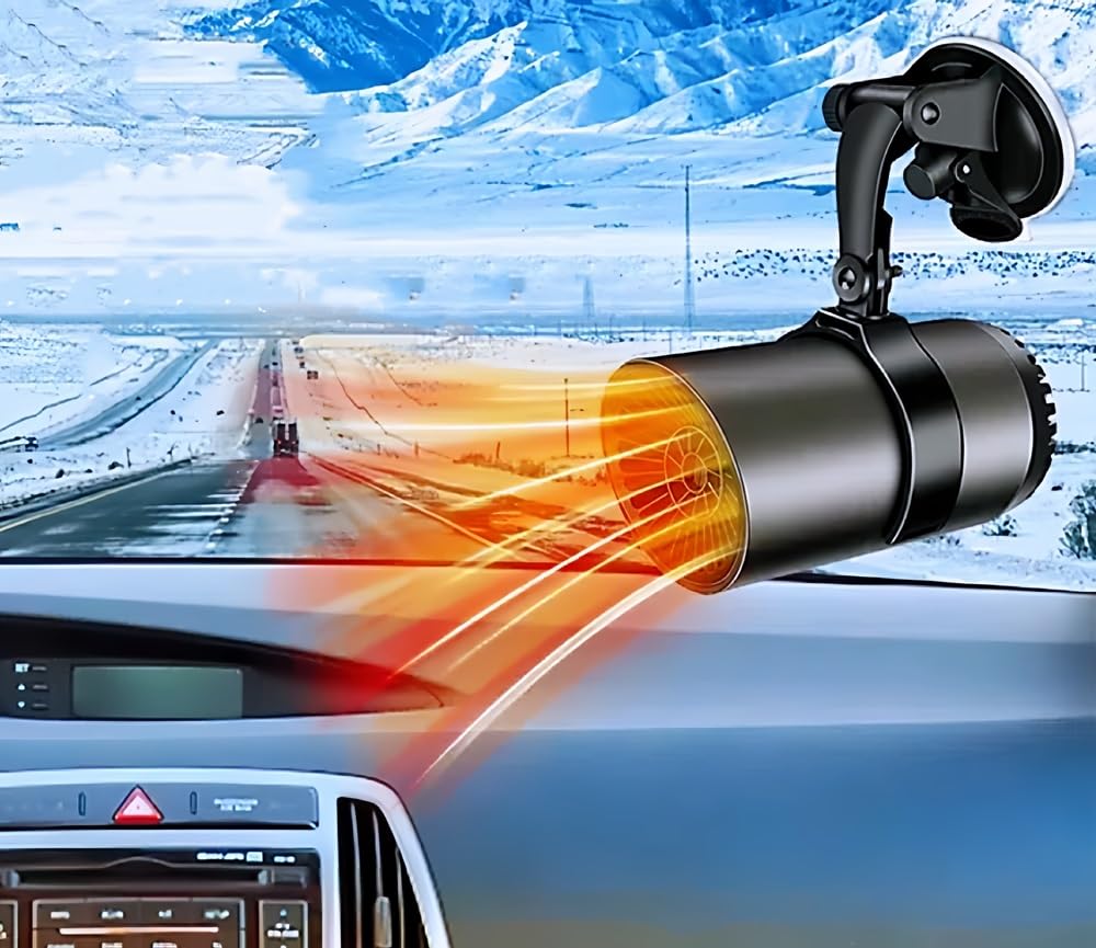 Portable Car Heater - 2-in-1 Fast Heating & Cooling