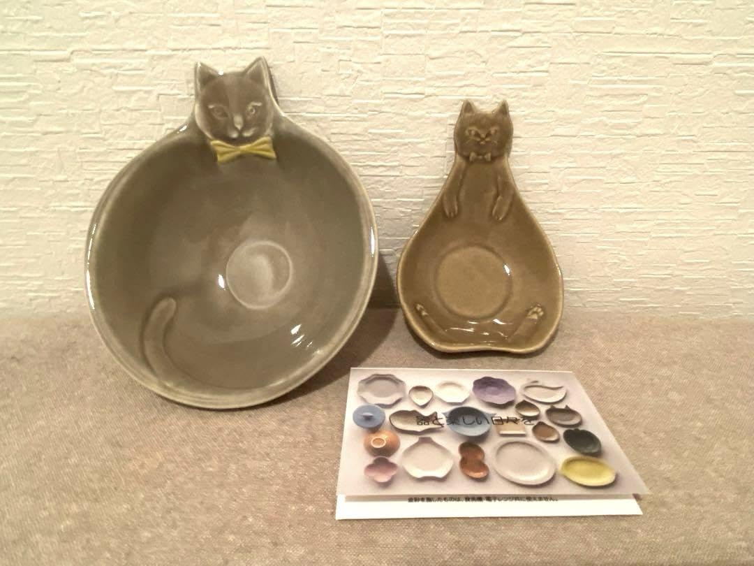 最終価格…陶芸家 作家 猫プレート 最終価格…陶芸家 作家 猫プレートの