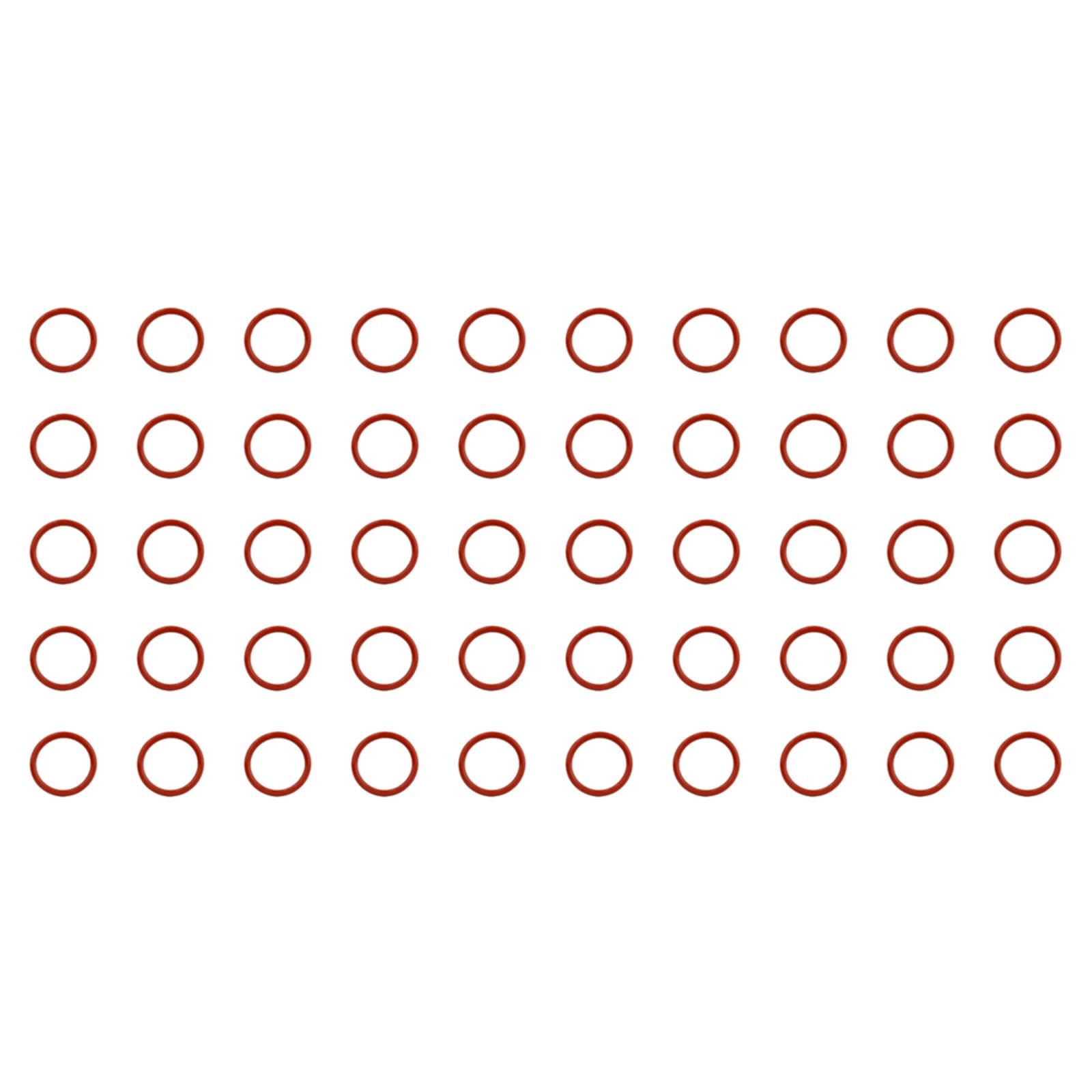 Elnwnnkc Silicone Sealing Gaskets Coffee Equipment Maintenance Part Silicone Seal Rings Suitable for Coffee Machines 40x32x4MM Machine Rings