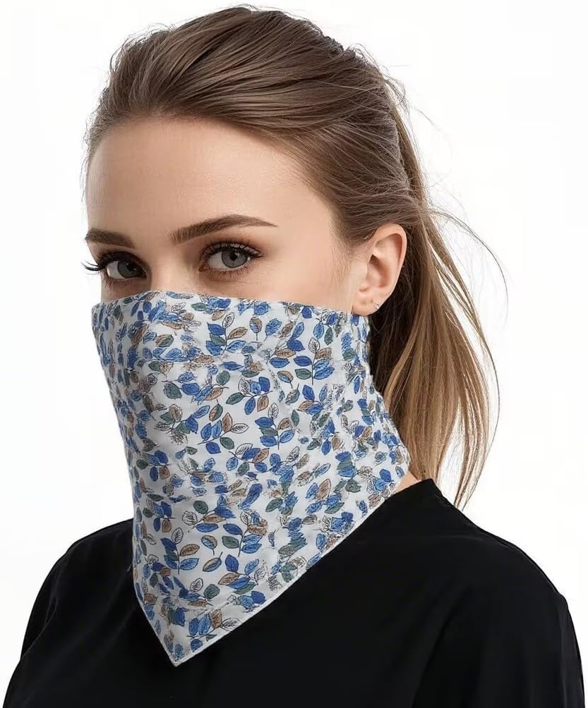 2 Pack 100% Cotton Bandana Headband, Head Wrap, Protective Coverage, Hair Neck Scarf for Men, Women 23 x 23 inch - Image 4