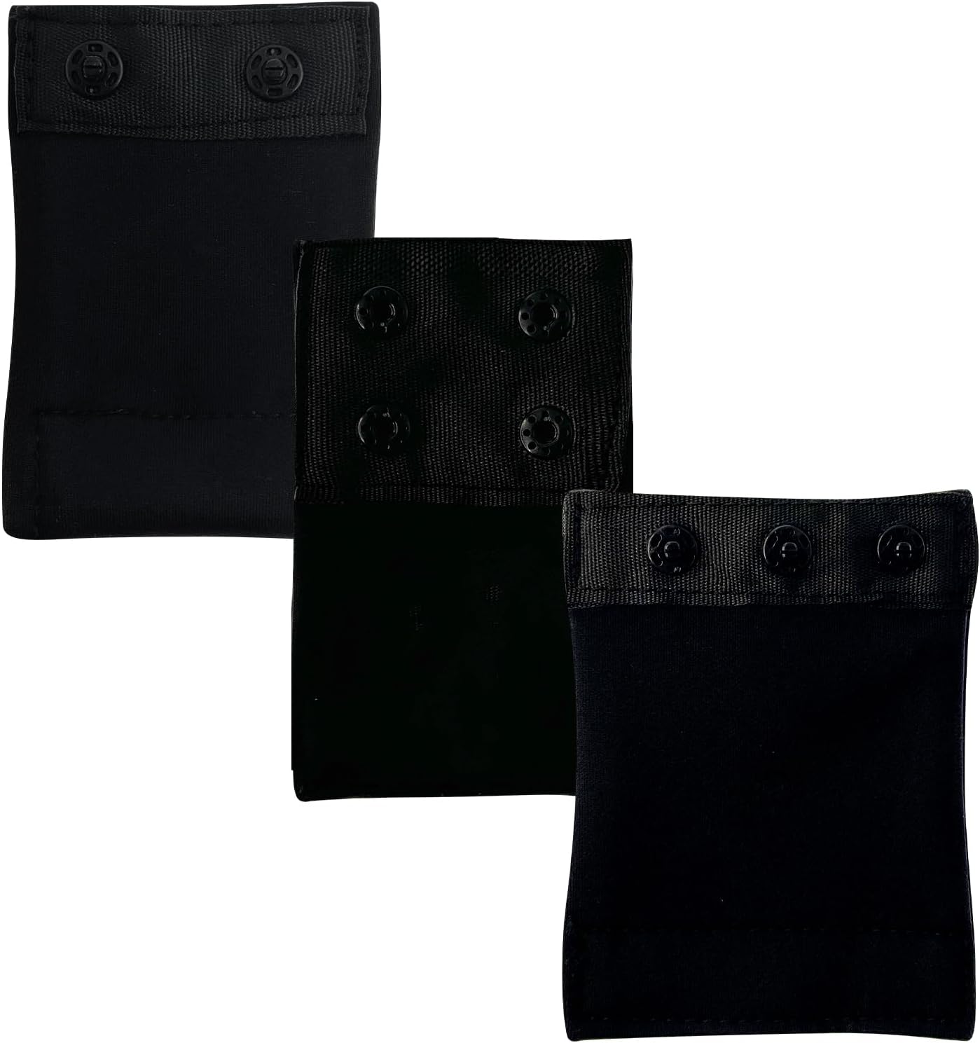 Liebster3PC & 4PC Women's Bodysuit Extender Set - Adjustable Long Torso in Multiple Colors, Comfort Fit with Plastic Snaps