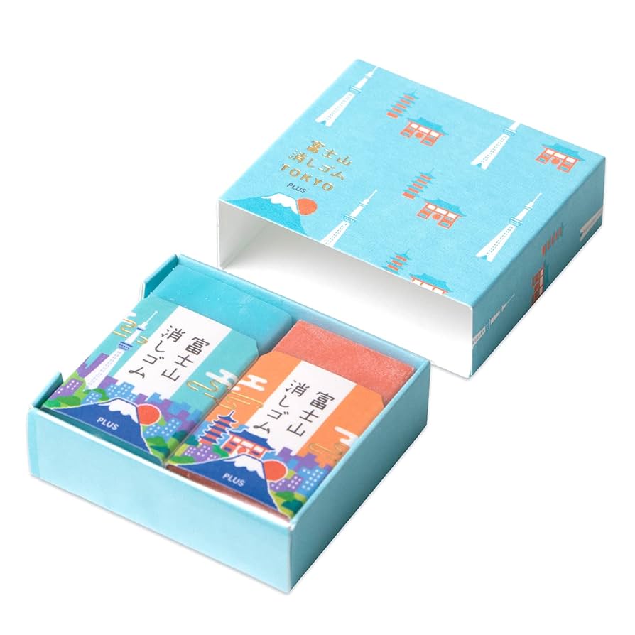 限定 富士山消しゴムTOKYO 東京 空富士 茜富士 楽天市場】限定!!【ゆうパケット対応】プラス エアイン