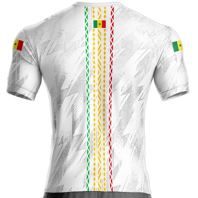 Maillot Sénégal SG-69 Football, Cadeau, Drapeau