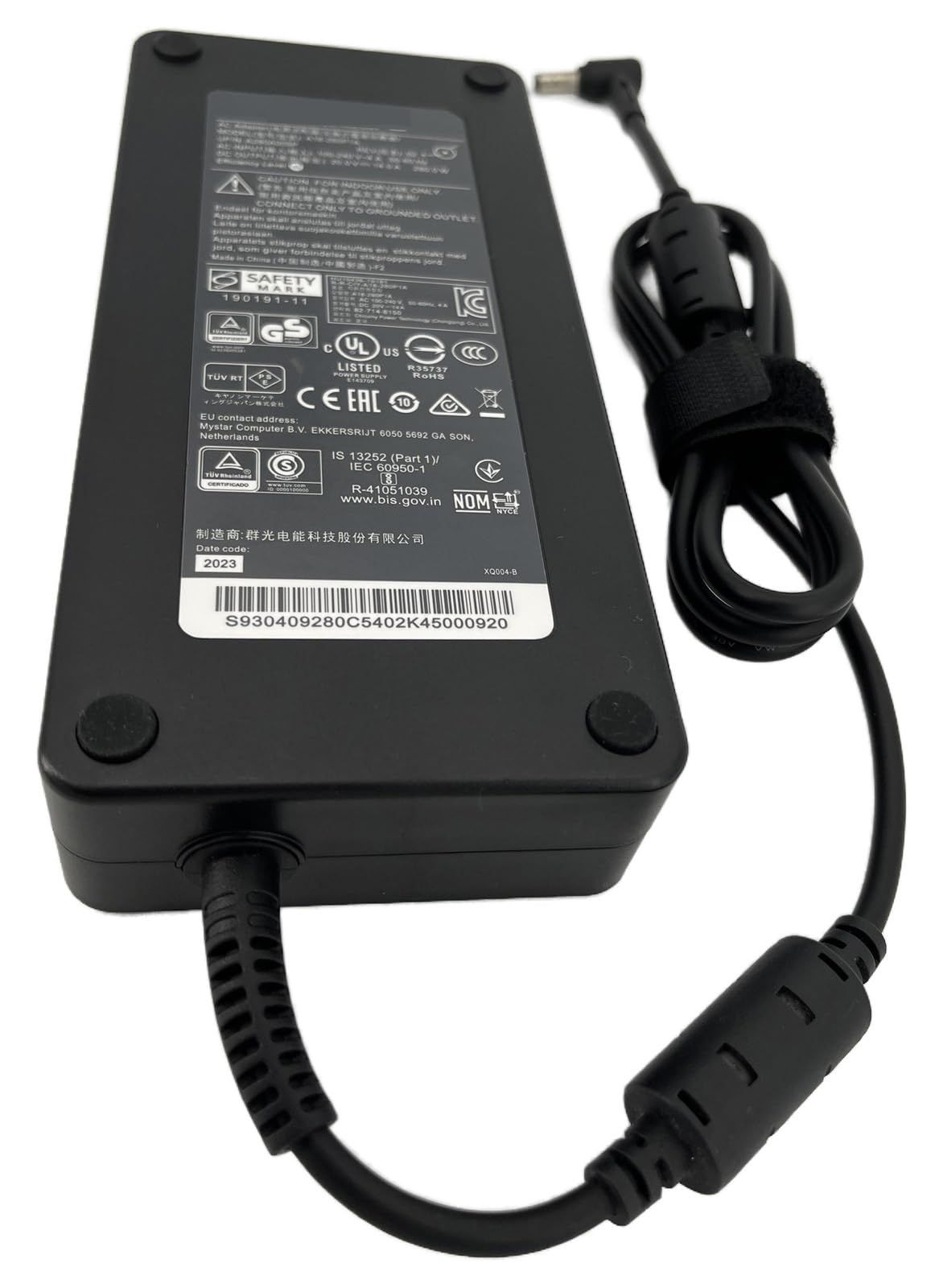 Netzteil AC 20 V 14 A 280 W A18-280P1A A280A013P 5,5 x 2,5 mm, kompatibel mit Gigabyte AORUS 15X ASF-B3UK754SH