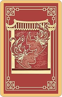 Yang Energy with Phoenix Feng Shui Amulet Card