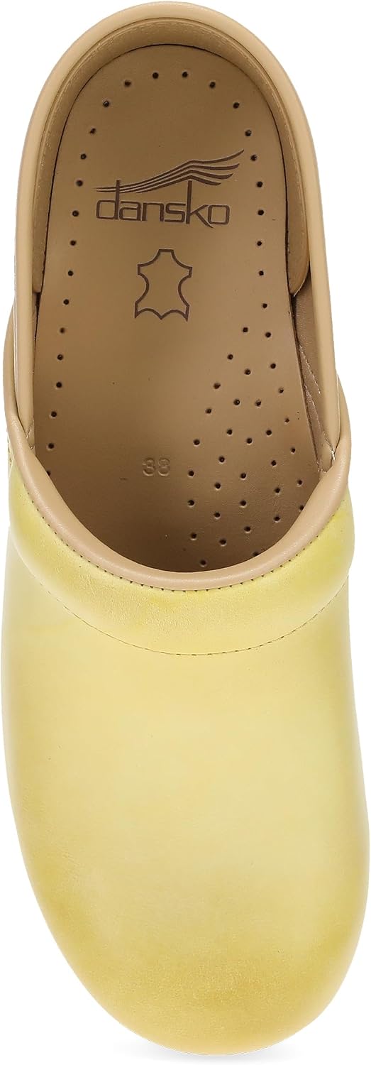Dansko Professional Slip-On Clogs for Women – Rocker Sole and Arch Support for Comfort – Ideal for Long Standing Professionals – Nursing, Veterinarians, Food Service, Healthcare Professionals