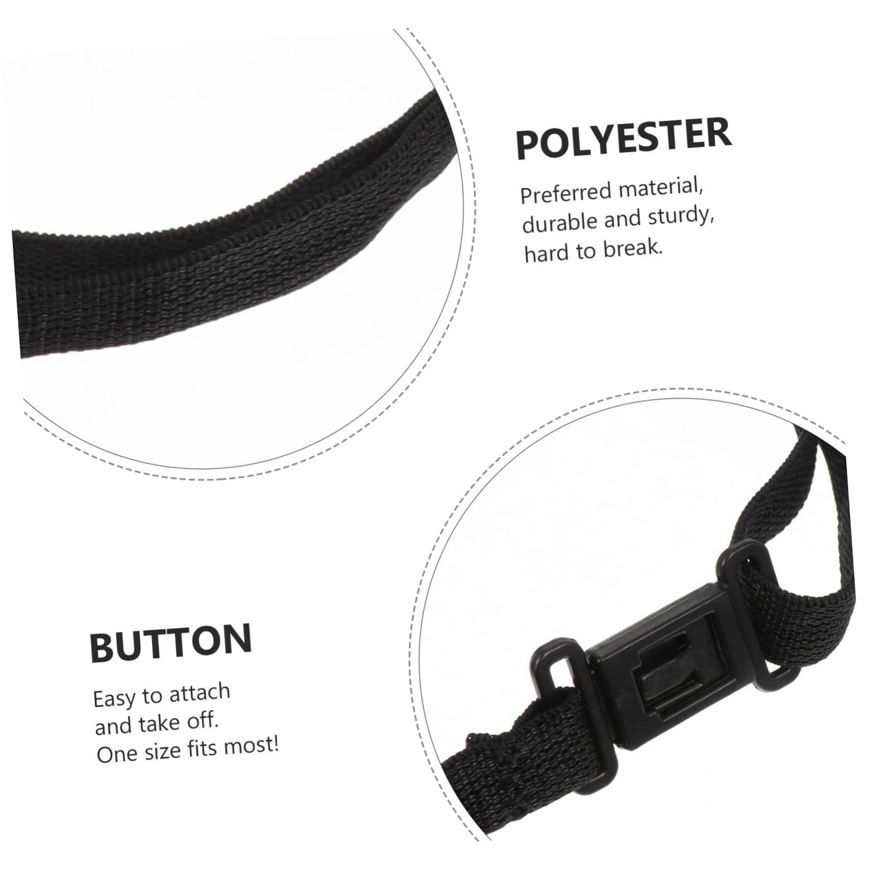 HAPINARY Tie Extender Strap Bow Tie Extender Band Elastic Bow Tie Extender Simple Design Fashion and Match Outfit