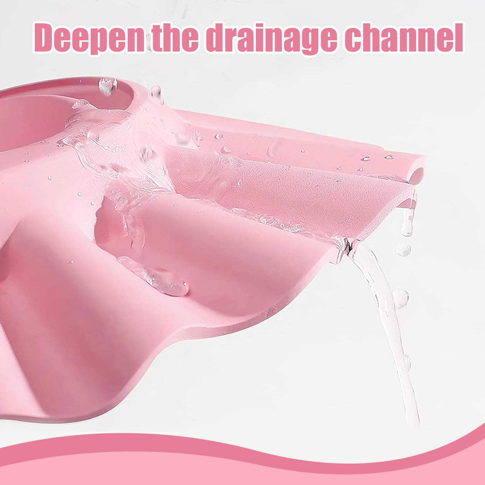 visière bain Chapeau Douche Bébé,Réglable Visière Bonnets de Bain,Casquette de bain bebe,Casquette de bain,Bonnet de douche enfant Pour Enfants Protection des Yeux et Visage de Shampooing
