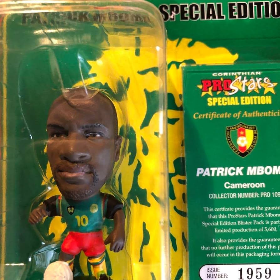 247☆サッカー☆patrick mboma☆prostars☆フィギュア