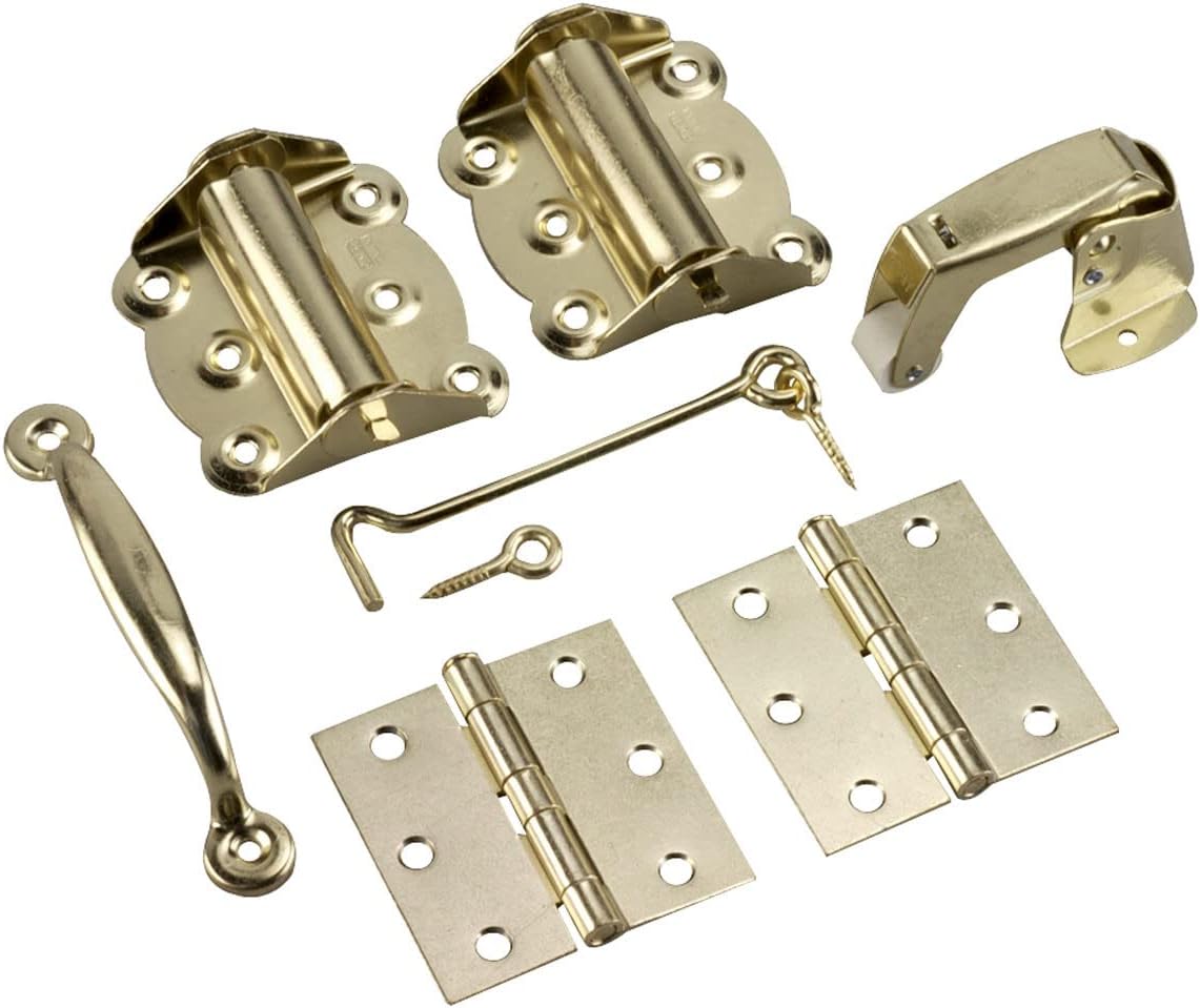 Richelieu Hardware SDK2R Screen Door Kit, Brass