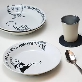 モンスターストライク　北谷焼　大皿 モンスターストライク 北谷焼 大皿 モンスターストライク 北谷焼