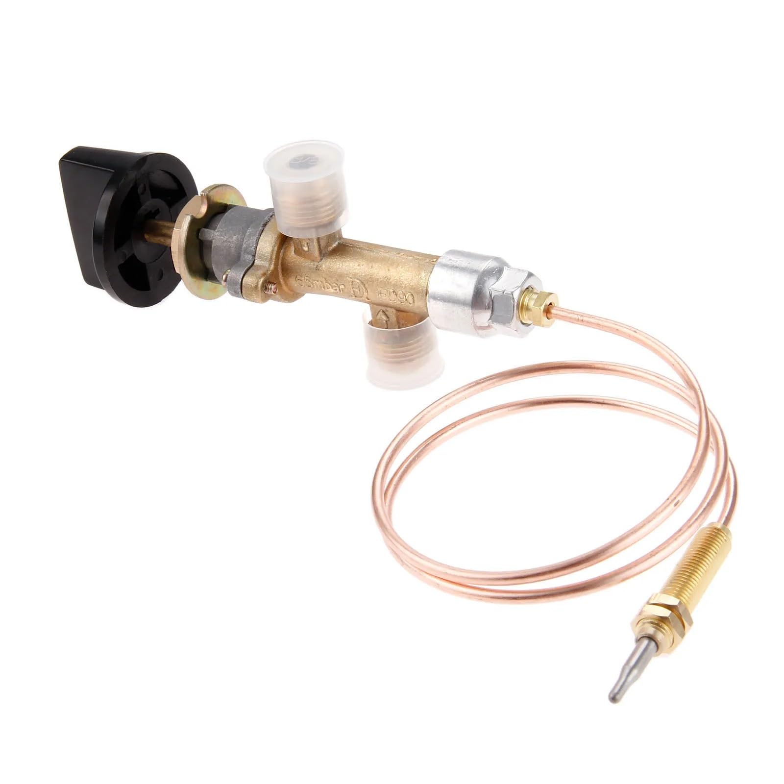 Kit de control fallas llama gas propano baja presión con termopar e interruptor perilla para calentador parrilla chimenea