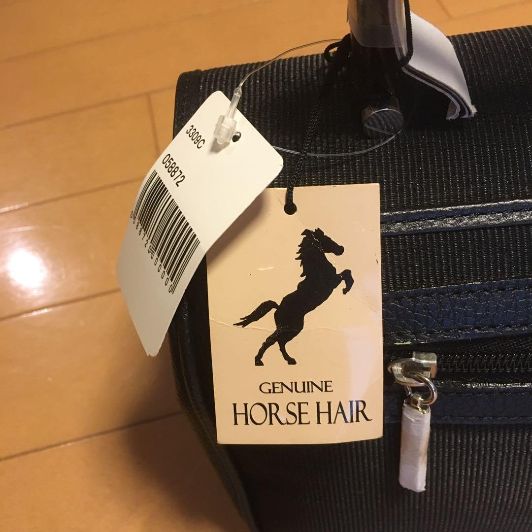 Amazon.co.jp: HORSE HAIR 馬のたてがみ フォーマルバッグ 黒のカバン 