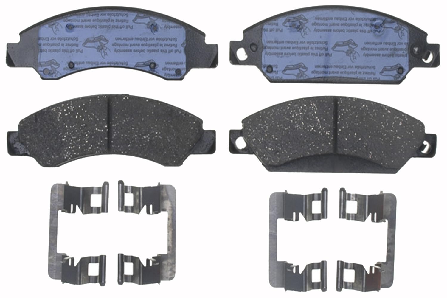 ACDelco 17D1802CH - Ceramic Front Disc Brake Pad Set