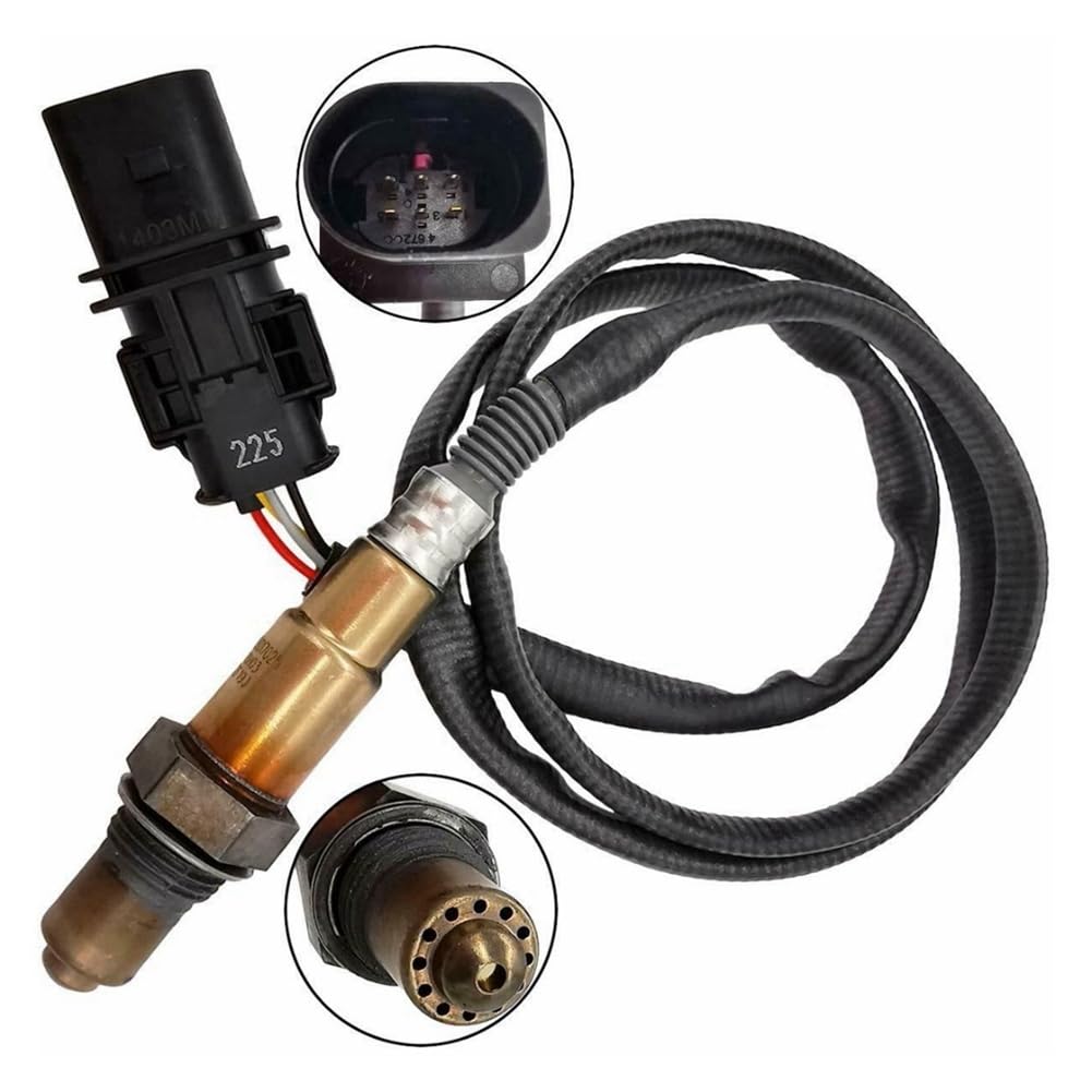 1Kit de Jauge de Rapport Air/Carburant à Bande AFR Capteur D'Oxygène 0258017025 Kit de Jauge de Rapport Air/Carburant à Bande