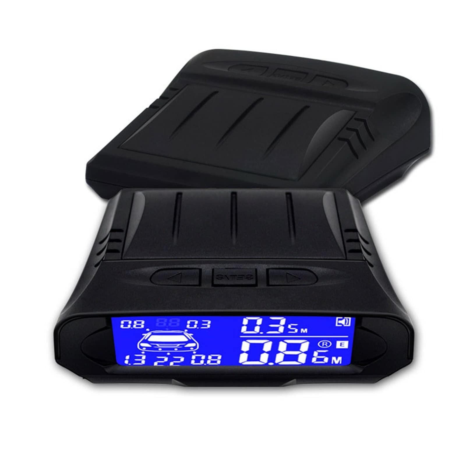 6 Capteurs de stationnement Parktronic, détecteur Automatique, kit d'assistance à la Marche arrière avec avertisseur sonore, Radar de recul pour Voiture, capteurs de recul pour Voiture