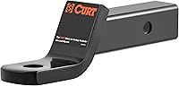 CURT 45030 Class 3 Trailer Hitch Ball Mount for 2" Receivers - 7,500 lbs GTW, 2" Drop, 3/4" Rise, 1" Hole