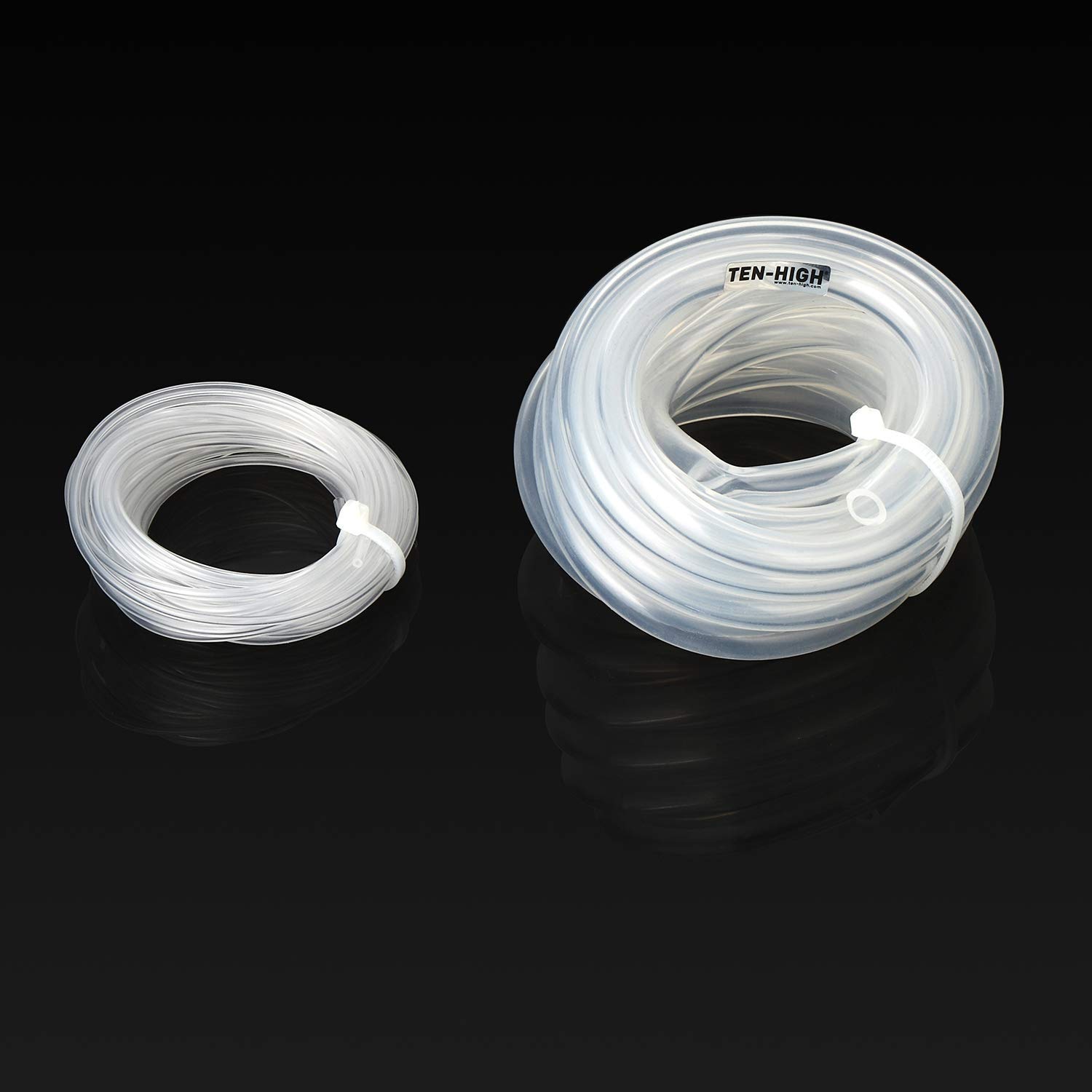TEN-HIGH Tubo de Silicona 1.5mm x 3mm de Grado Alimenticio, Longitud de 5m
